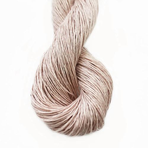 vortixia 50g Leinengarn zum Häkeln, Handstricken, Spitze für Schalkleidung, weiches Garn von vortixia