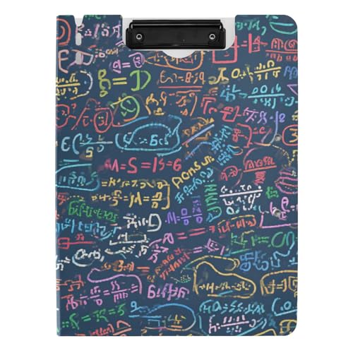 Faltbare Klemmbretter Blau Cartoon Mathematische Formeln A4 Klemmbrett mit Ordner Doppelclips Stifthalter Still-Klemmbrett mit Abdeckung Faltbare Klemmbretter Blau Cartoon Mathematische Formeln A4 Klemmbrett mit Ordner Doppelclips Stifthalter Still-Klemmbrett mit Abdeckung von voucong