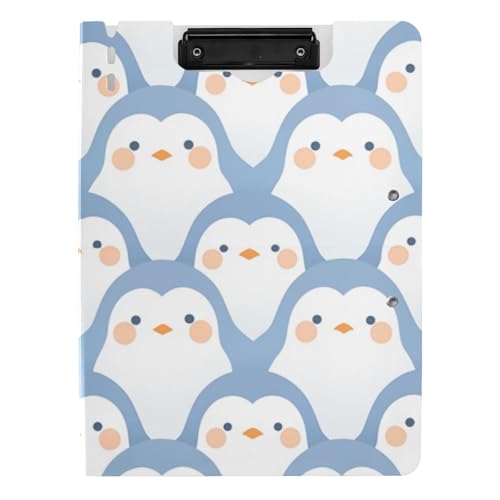 Klemmbrett Faltbar Zart Cartoon Pinguin Hellblau A4 Klemmbrett mit Padfolio Zwei Metallclips Stifthalter Büro Klemmbrett mit Abdeckung Klemmbrett Faltbar Zart Cartoon Pinguin Hellblau A4 Klemmbrett mit Padfolio Zwei Metallclips Stifthalter Büro Klemmbrett mit Abdeckung von voucong
