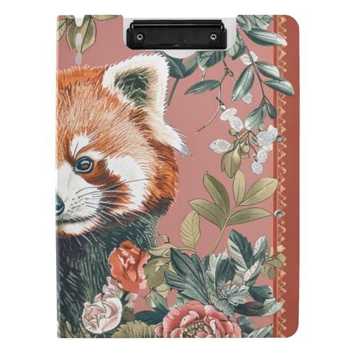 Klemmbrett Ordner Kleiner Panda Floral Rot Boho A4 Klemmbrett Binderfolio Doppelclips Stifthalter Schule Klemmbrett mit Deckel Klemmbrett Ordner Kleiner Panda Floral Rot Boho A4 Klemmbrett Binderfolio Doppelclips Stifthalter Schule Klemmbrett mit Deckel von voucong