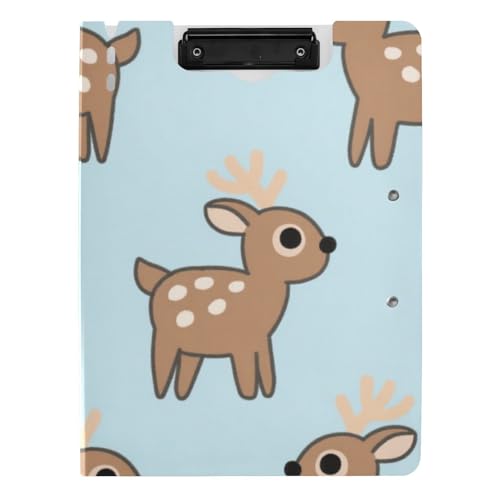 Ordner Klemmbrett mit Aufbewahrung Cartoon Hirsch Blau A4 Klemmbrett Folio Binder Horizontal und Vertikal Doppelclips Büro Klemmbrett mit Hardcover Ordner Klemmbrett mit Aufbewahrung Cartoon Hirsch Blau A4 Klemmbrett Folio Binder Horizontal und Vertikal Doppelclips Büro Klemmbrett mit Hardcover von voucong
