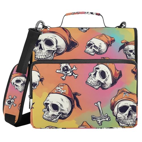 Ringbuch-Organizer mit 3 Ringen und Schulterriemen und Griff, mehrere Taschen, Reißverschluss, Portfolio für die Mittelschule, Scharlachrot Ringbuch-Organizer mit 3 Ringen und Schulterriemen und Griff, mehrere Taschen, Reißverschluss, Portfolio für die Mittelschule, Scharlachrot von voucong