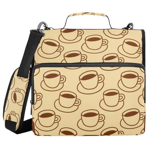 Süßes Cartoon-Dokumentenbuch mit 3 Ringen, 3 Ringe, 3 Ringe, 3 Ringe, mit extra Taschen und Riemen, mehrere Taschen, Dokumentenmappe, Organizer für Mittelschüler Süßes Cartoon-Dokumentenbuch mit 3 Ringen, 3 Ringe, 3 Ringe, 3 Ringe, mit extra Taschen und Riemen, mehrere Taschen, Dokumentenmappe, Organizer für Mittelschüler von voucong