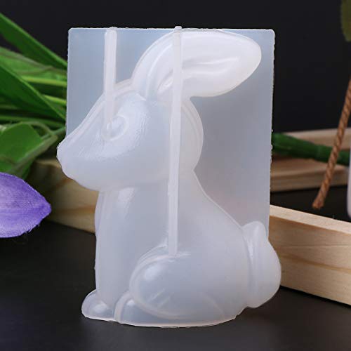 vsilay 3D-Tierform mit Kaninchen, Hirsch, zum Selbermachen, Epoxidharz, handgefertigt, Schmuck, Anhänger, Silikonform, einfaches Lösen für Kuchen, Schokolade, Dekoration vsilay 3D-Tierform mit Kaninchen, Hirsch, zum Selbermachen, Epoxidharz, handgefertigt, Schmuck, Anhänger, Silikonform, einfaches Lösen für Kuchen, Schokolade, Dekoration von vsilay