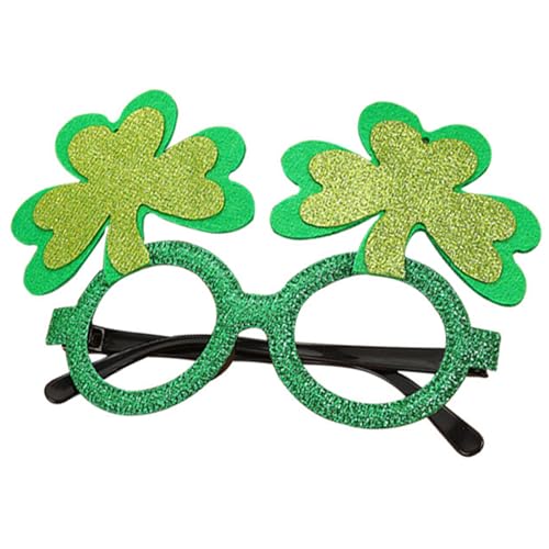 vsilay Patricks Day Glasses Green Shamrock Glasses Patricks Glasses Lucky Irish Eyeglasses Patricks Day Accessories Gifts von vsilay