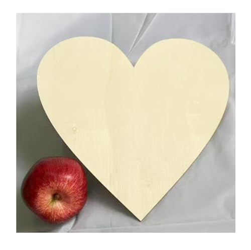 Holzherzen, 25,4 cm, naturbelassen, unlackiert, Herzausschnitt, 10 Stück Holzherzen, 25,4 cm, naturbelassen, unlackiert, Herzausschnitt, 10 Stück von vznbJuan