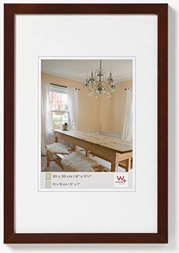 walther design BP913N Peppers Bilderrahmen, Holz, 9 x 13 cm, nussbaum von walther design
