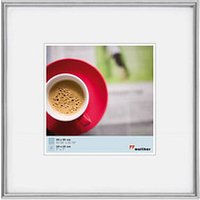 walther design  Bilderrahmen Galeria silber 31,1 x 31,1 cm von walther design