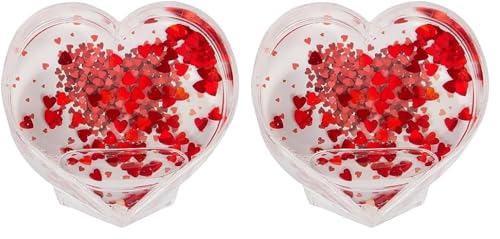 walther design Glitzerkugeln 9,1 x 6,5 cm Kunstglas GK250H (Packung mit 2) von walther design