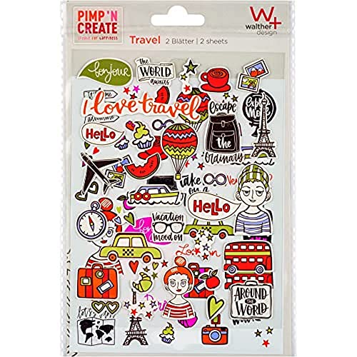 walther design Sticker TravelPIMP AND CREATE ST7001 von walther design