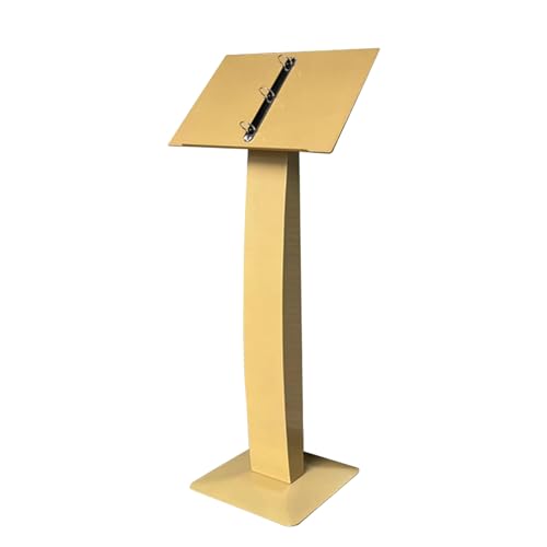 wanghaiyanBD Freistehender Menüständer, Metall-Broschüren-Displayhalter, Mehrzweck-Schild, Podium für Speisekarten, ideal für Restaurants und Cafés wanghaiyanBD Freistehender Menüständer, Metall-Broschüren-Displayhalter, Mehrzweck-Schild, Podium für Speisekarten, ideal für Restaurants und Cafés von wanghaiyanBD
