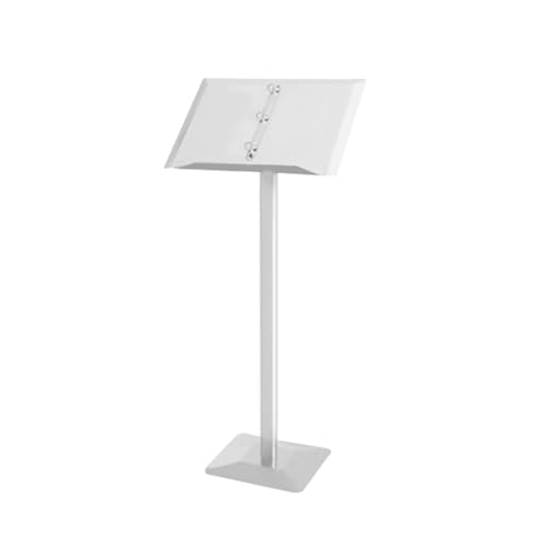 wanghaiyanBD Freistehender Menüständer, Metall-Broschüren-Displayhalter, Mehrzweck-Schild, Podium für Speisekarten, ideal für Restaurants und Cafés von wanghaiyanBD