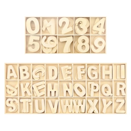 Holzbuchstaben Set,190 Stück Holzbuchstaben und Nummern,Holz Großbuchstaben Kinder Holz Zahlen Alphabet Nummer,Großbuchstaben A-Z,Zahlen0-9 fur DIY Party Heim Dekoration Displays und Kinderlernen Holzbuchstaben Set,190 Stück Holzbuchstaben und Nummern,Holz Großbuchstaben Kinder Holz Zahlen Alphabet Nummer,Großbuchstaben A-Z,Zahlen0-9 fur DIY Party Heim Dekoration Displays und Kinderlernen von wangyun