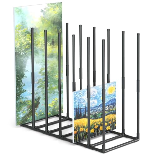 wasoyun Großes Kunst-Aufbewahrungsregal, Kunst-Abtropfgestell, Kunst-Leinwand-Organizer, Aufbewahrungsrahmen, Paneele, Drucke, Leinwände, Paneele für Ölgemälde, Display, Kunststudio, Galerie wasoyun Großes Kunst-Aufbewahrungsregal, Kunst-Abtropfgestell, Kunst-Leinwand-Organizer, Aufbewahrungsrahmen, Paneele, Drucke, Leinwände, Paneele für Ölgemälde, Display, Kunststudio, Galerie von wasoyun