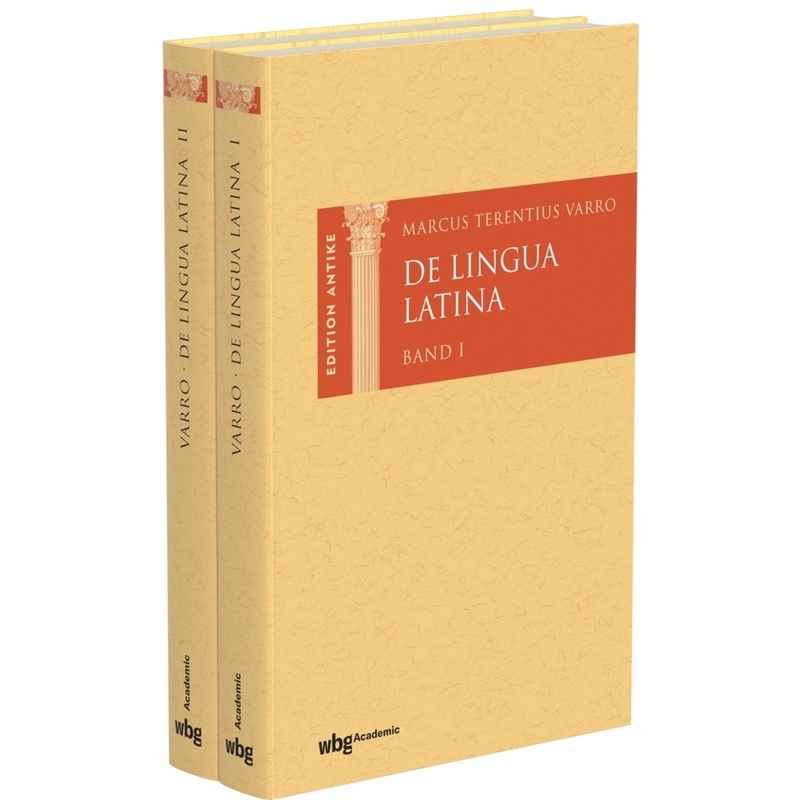 Marcus Terentius Varro: De Lingua Latina - Marcus Varro, Leinen von wbg Academic