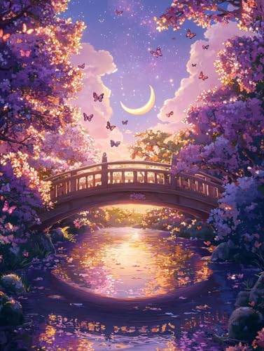 Nachtansicht Bogenbrücke 5D Diamond Painting Set Erwachsene Groß, DIY Diamant Painting Kinder, Quadrat Vollbohrer Handbuch Stickerei 60x80cm Home Wand Wohnzimmer Dekor, Geeignet Als Geschenk. Ni-513 Nachtansicht Bogenbrücke 5D Diamond Painting Set Erwachsene Groß, DIY Diamant Painting Kinder, Quadrat Vollbohrer Handbuch Stickerei 60x80cm Home Wand Wohnzimmer Dekor, Geeignet Als Geschenk. Ni-513 von wcusmmog