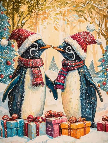 Pinguin Geschenk 5D Diamond Painting Set Erwachsene Groß, DIY Diamant Painting Kinder, Quadrat Vollbohrer Handbuch Stickerei Bilder 100x135cm Home Wand Wohnzimmer Dekor, Geeignet Als Geschenk. Ni-358 Pinguin Geschenk 5D Diamond Painting Set Erwachsene Groß, DIY Diamant Painting Kinder, Quadrat Vollbohrer Handbuch Stickerei Bilder 100x135cm Home Wand Wohnzimmer Dekor, Geeignet Als Geschenk. Ni-358 von wcusmmog