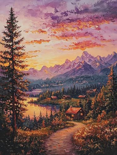 Waldlandschaft Sonnenuntergang 5D Diamond Painting Set Erwachsene Groß, DIY Diamant Painting Kinder, Vollbohrer Handbuch Stickerei 40x55cm Home Wand Wohnzimmer Dekor, Geeignet Als Geschenk. Ni-363 Waldlandschaft Sonnenuntergang 5D Diamond Painting Set Erwachsene Groß, DIY Diamant Painting Kinder, Vollbohrer Handbuch Stickerei 40x55cm Home Wand Wohnzimmer Dekor, Geeignet Als Geschenk. Ni-363 von wcusmmog