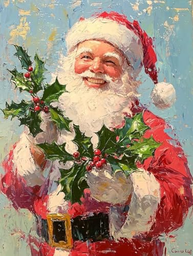 Weihnachtsmann 5D Diamond Painting Set Erwachsene Groß, DIY Diamant Painting Kinder, Quadrat Vollbohrer Handbuch Stickerei Bilder 25x35cm Home Wand Wohnzimmer Dekor, Geeignet Als Geschenk. Ni-381 Weihnachtsmann 5D Diamond Painting Set Erwachsene Groß, DIY Diamant Painting Kinder, Quadrat Vollbohrer Handbuch Stickerei Bilder 25x35cm Home Wand Wohnzimmer Dekor, Geeignet Als Geschenk. Ni-381 von wcusmmog