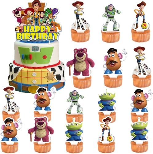 25 Stück Geschichten-Kuchenaufsätze, Geschichten-Kuchendekoration, Geschichten-Kuchendekoration für Babyparty, Geburtstagsparty 25 Stück Geschichten-Kuchenaufsätze, Geschichten-Kuchendekoration, Geschichten-Kuchendekoration für Babyparty, Geburtstagsparty von wedfcvrt