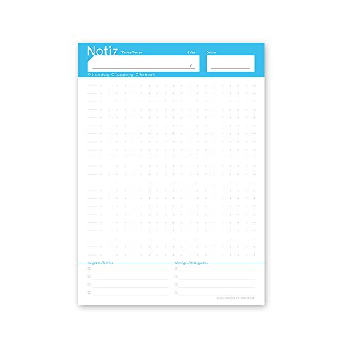 weekview Notizblock A5 | Einer für alle Arten von Notizen! von weekview