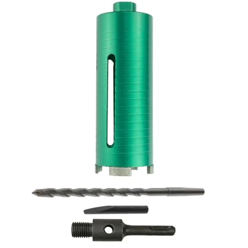 WEFARU Premium Diamant Trockenbohrkrone Beton Ø 68 mm, Nutzlänge 180 mm, SDS Plus Anschluss inkl Zentrierbohrer WEFARU Premium Diamant Trockenbohrkrone Beton Ø 68 mm, Nutzlänge 180 mm, SDS Plus Anschluss inkl Zentrierbohrer von wefaru