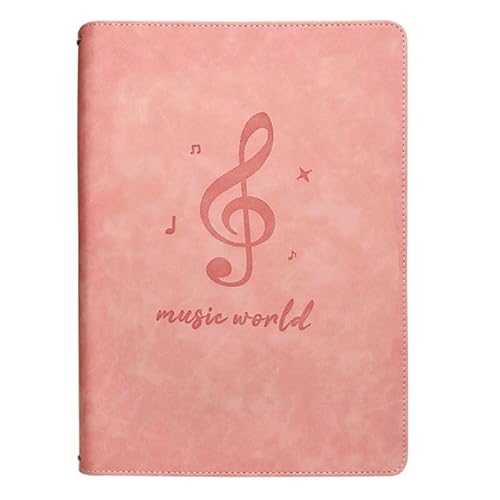 PU-Lederbinder mit Klemmbrett, Notenmappe, Chorständer, Notenmanager, Für Chorsänger bestimmt, Notenmanager in Papiergröße mit einer Kapazität von 40-Seiten zum Schreiben von Chormappen PU-Lederbinder mit Klemmbrett, Notenmappe, Chorständer, Notenmanager, Für Chorsänger bestimmt, Notenmanager in Papiergröße mit einer Kapazität von 40-Seiten zum Schreiben von Chormappen von weigav