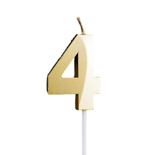 weiting Goldene Kerzenzahlen, Kuchenzahlenkerzen - Alles Gute zum Geburtstag Zahl 0 bis 9 Cake Topper Kerzen - Rauchfreie, goldene Zahlen, Partyzubehör, gebackene Dessertkerzen für Jubiläum weiting Goldene Kerzenzahlen, Kuchenzahlenkerzen - Alles Gute zum Geburtstag Zahl 0 bis 9 Cake Topper Kerzen - Rauchfreie, goldene Zahlen, Partyzubehör, gebackene Dessertkerzen für Jubiläum von weiting