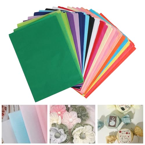 Wenrescry Seidenpapier, Seidenpapier zum verpacken 70x50 cm, 20 Farben Transparentpapier Bunt, Bastelpapier für Geschenkverpackung, Deko, Papierblumen, Pompoms, DIY-Kreativprojekte, 14 g/m², 60 Blatt Wenrescry Seidenpapier, Seidenpapier zum verpacken 70x50 cm, 20 Farben Transparentpapier Bunt, Bastelpapier für Geschenkverpackung, Deko, Papierblumen, Pompoms, DIY-Kreativprojekte, 14 g/m², 60 Blatt von wenrescry