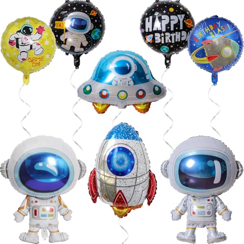 Wenweo Weltraum Kindergeburtstag, Raketen Party Kindergeburtstag Deko Set, Weltraum Deko Luftballons für Raumschiff Surprise Themen Party Geburtstagsdeko Jungen, Astronaut Deko Kindergeburtstag Wenweo Weltraum Kindergeburtstag, Raketen Party Kindergeburtstag Deko Set, Weltraum Deko Luftballons für Raumschiff Surprise Themen Party Geburtstagsdeko Jungen, Astronaut Deko Kindergeburtstag von wenweo