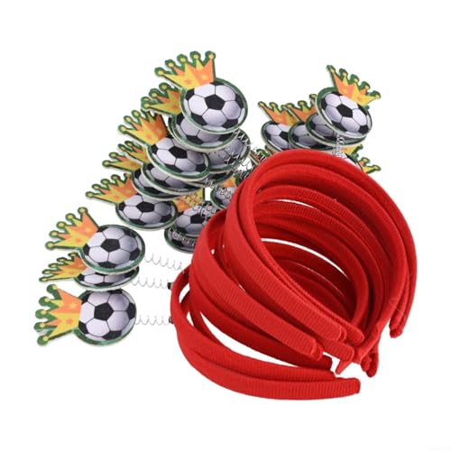 wenyouya Fußball Fans Haarband für EM 2024, ideal für Partys und Foto Requisiten (F) von wenyouya