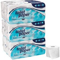 wepa Toilettenpapier SUPER SOFT 3-lagig, 72 Rollen von wepa