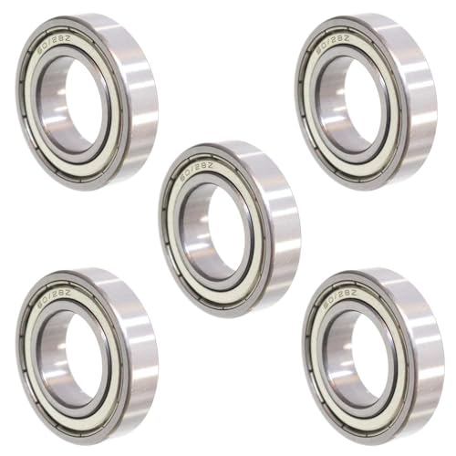 5 Stück Rillenkugellager 60/28 ZZ =2Z (Außen 52 mm, Innen 28 mm, Dicke 12 mm) von werkzeugundzubehoer_com