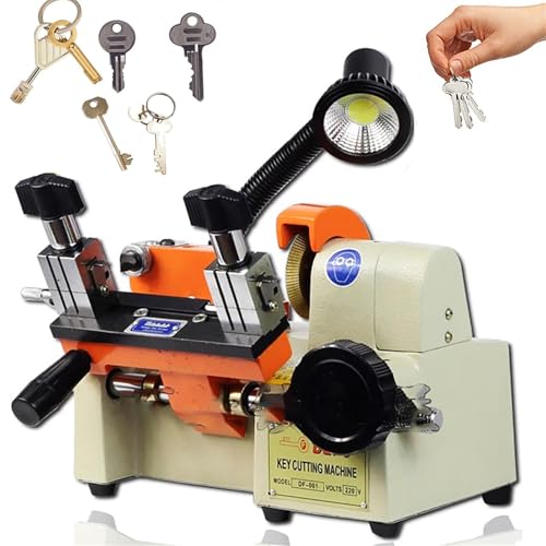 wgzixezn 180W Horizontale Schlüsselschneidemaschine Schlüssel Duplikator Maschine für Autoschlüssel Schlüssel Kopiermaschine Automatischer Schlüsselschneider Schlüsselherstellung Maschine von wgzixezn