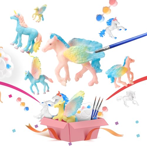 whatstem Einhörner Painting Kit Pack 8 für Mädchen Einhorn Party Favors, Geburtstag Party Favors, Art & Crafts Activity whatstem Einhörner Painting Kit Pack 8 für Mädchen Einhorn Party Favors, Geburtstag Party Favors, Art & Crafts Activity von whatstem