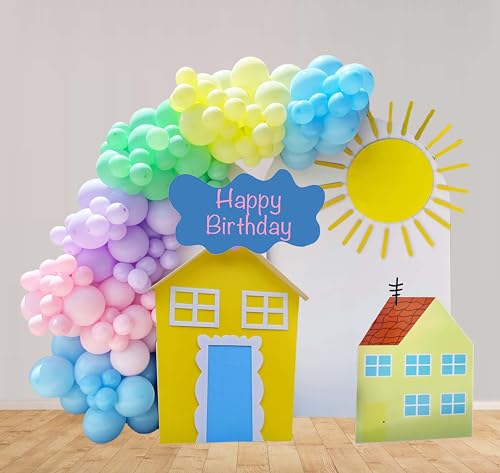 Pig Luftballon Set Partydekoration Rosa Geburtstags Dekorationen für Kinder Themen Partyzubehör Pig Luftballon Set Partydekoration Rosa Geburtstags Dekorationen für Kinder Themen Partyzubehör von whdiduo