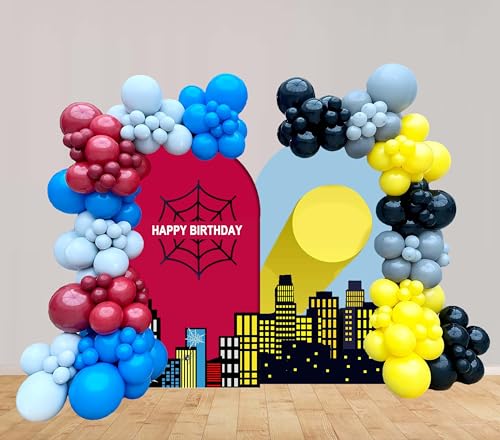 Geburtstags Spider Luftballons Set Partydekoration Bat Geburtstagsdekorationen für Kinder Themen geburtstags Partyzubehör Geburtstags Spider Luftballons Set Partydekoration Bat Geburtstagsdekorationen für Kinder Themen geburtstags Partyzubehör von whdiduo