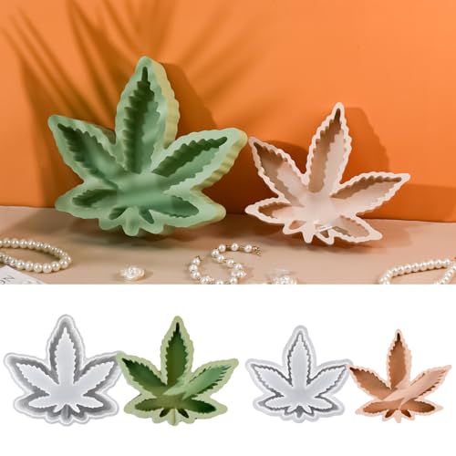 WIKIMO 2 Stück Silikonformen Gießformen Herbst für Ahornblattform, DIY Blatt Epoxidharz Formen Gießformen Silikon für Ahornblatt WIKIMO 2 Stück Silikonformen Gießformen Herbst für Ahornblattform, DIY Blatt Epoxidharz Formen Gießformen Silikon für Ahornblatt von wikimo