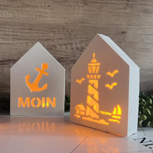 WIKIMO 2 Stück Silikonformen Gießformen Sommer Häuser, Silikonform Haus Leuchtturm Maritim Anker, Gießform Leuchtturm, Gießformen Silikon Häuser, Silikonform Sommer WIKIMO 2 Stück Silikonformen Gießformen Sommer Häuser, Silikonform Haus Leuchtturm Maritim Anker, Gießform Leuchtturm, Gießformen Silikon Häuser, Silikonform Sommer von wikimo