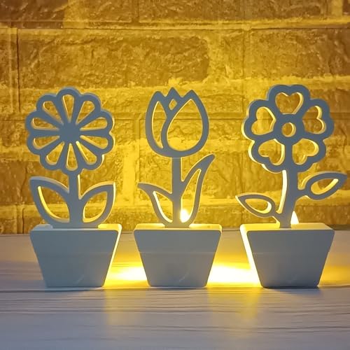 WIKIMO 3 Stück Silikonformen Gießformen für florid, Gips zum Gießen für Dekoelement, DIY Silikonform Sommer Deko & Handwerk WIKIMO 3 Stück Silikonformen Gießformen für florid, Gips zum Gießen für Dekoelement, DIY Silikonform Sommer Deko & Handwerk von wikimo