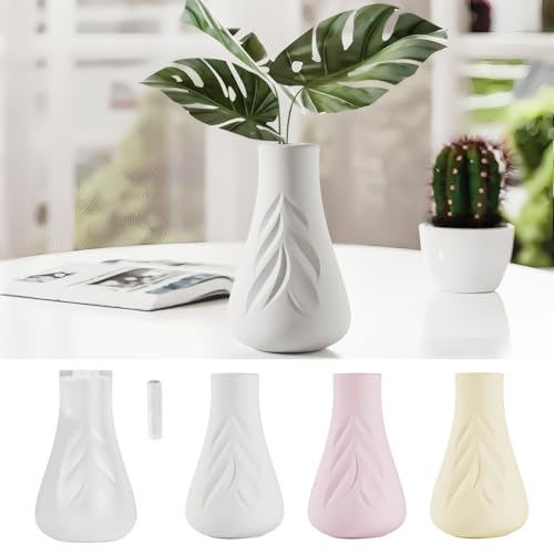 Wikimo Silikonformen Gießformen Vase Silikon Gießformen, Epoxidharz Formen für Vasen & Dekorationen Gießformen Silikon zur Vasenherstellung von wikimo
