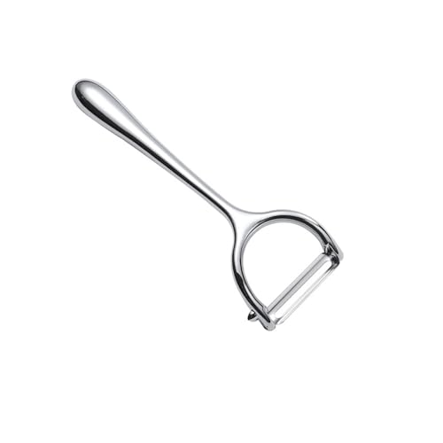 wilcractk Sparschäler Kartoffelschäler Edelstahlschäler Julienneschneider, Silbern, Leicht & Robust, Ideal für Obst & Gemüse in der Küche von wilcractk