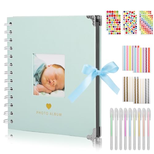 Fotoalbum zum Selbstgestalten, 18 * 18cm Fotoalbum zum Einkleben, 60 Seiten Fotobuch zum Selbstgestalten, Ringbuch fotoalbum mit Fotoecken, Fotoalbum als Geburtstagsgeschenk Fotoalbum zum Selbstgestalten, 18 * 18cm Fotoalbum zum Einkleben, 60 Seiten Fotobuch zum Selbstgestalten, Ringbuch fotoalbum mit Fotoecken, Fotoalbum als Geburtstagsgeschenk von winbest
