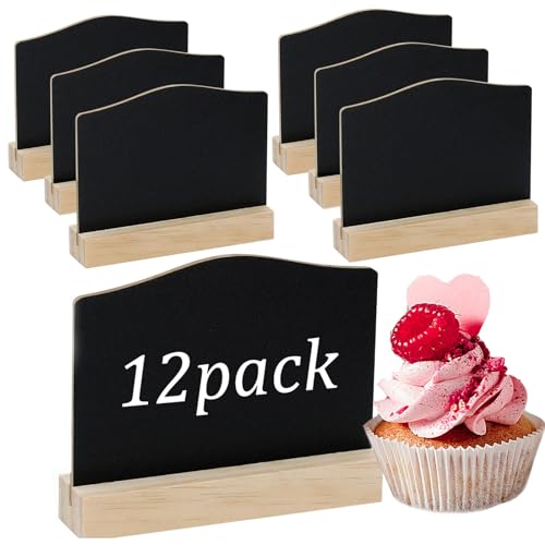 Mini-Kreidetafel-Schilder, doppelseitig, kleine Tafel, Küchennotizen, Kreidetafeln mit Ständer, Kreide und Radiergummi für Nachrichten, Schilder, Tischkarten, Tischnummern, Shop, Buffet, Café, Party, Mini-Kreidetafel-Schilder, doppelseitig, kleine Tafel, Küchennotizen, Kreidetafeln mit Ständer, Kreide und Radiergummi für Nachrichten, Schilder, Tischkarten, Tischnummern, Shop, Buffet, Café, Party, von winbest