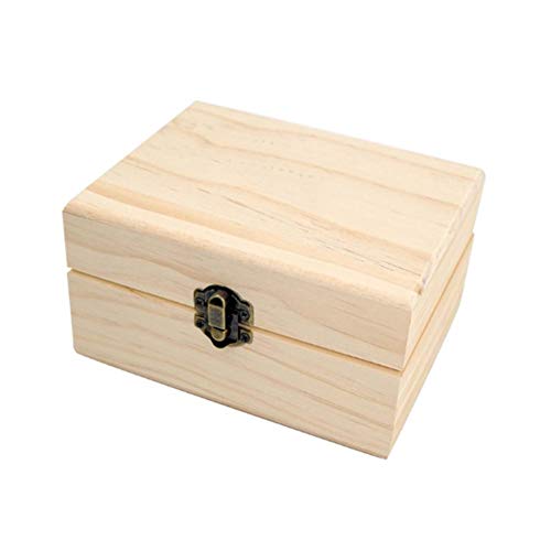 windyday Ätherisches Öl Box Ätherisches Öl Display Ständer Gestell Halter Organisator, 12 Löcher Holz Box Veranstalter Aufbewahrung Koffer Box für Nagellack, Duftöle von windyday