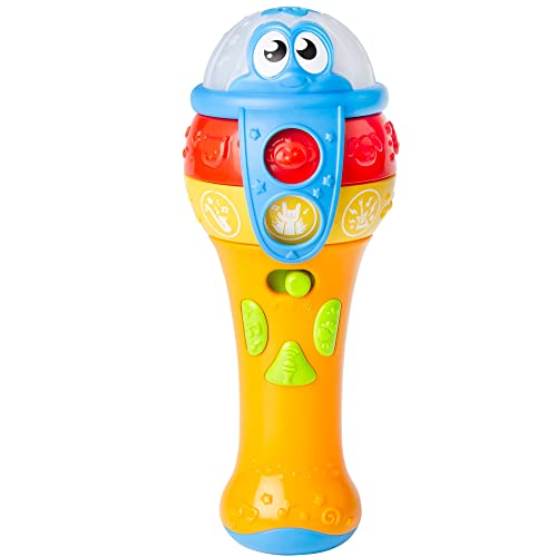 winfun - Baby-Mikrofon, Kindermikrofon, sensorisches Spielzeug für Kinder, Musikalisches Spielzeug für Babys, mit Lichtern und Geräuschen, Spielzeug für Kinder 1 Jahr, 12 Monate (46695) winfun - Baby-Mikrofon, Kindermikrofon, sensorisches Spielzeug für Kinder, Musikalisches Spielzeug für Babys, mit Lichtern und Geräuschen, Spielzeug für Kinder 1 Jahr, 12 Monate (46695) von winfun