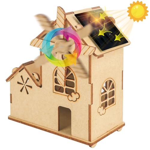 Solar Haus bausatz,DIY Montage holzbausatz mit Windmühle,Mint Wissenschaft Bildung Handwerk Bastelset für Kinder,3D holzpuzzle,Geduldsspiele Knobelspiele Spielzeug für Jungen und Mädchen Alter 8-12 Solar Haus bausatz,DIY Montage holzbausatz mit Windmühle,Mint Wissenschaft Bildung Handwerk Bastelset für Kinder,3D holzpuzzle,Geduldsspiele Knobelspiele Spielzeug für Jungen und Mädchen Alter 8-12 von winsonik