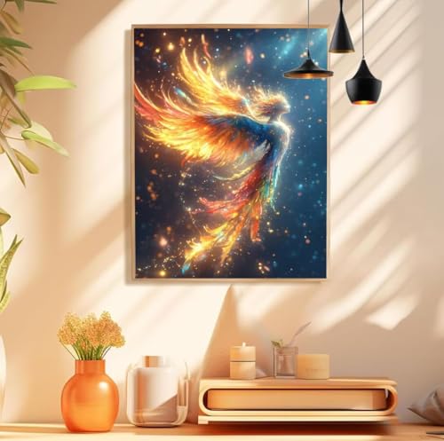 Elf Malen Nach Zahlen Erwachsene Farbe Malen Nach Zahlen XXL 150x200cm Paint by Numbers Adult DIY Handgemalt Knitterfreie Leinwand Ölgemälde Set für Deko Schlafzimmer, Geschenke für Männer,Model 207 von wionheng