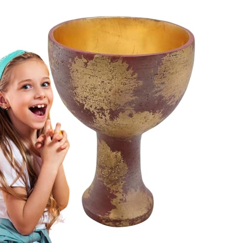 wiroouia Heiliger Kelch Dekoration | Harz Filmrequisit - Sammlerstück Deko für Wohnzimmer Zuhause Film Kostüm Halloween wiroouia Heiliger Kelch Dekoration | Harz Filmrequisit - Sammlerstück Deko für Wohnzimmer Zuhause Film Kostüm Halloween von wiroouia