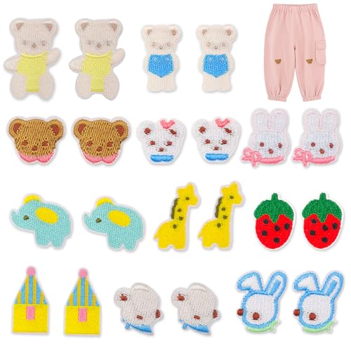 22 Stück Bestickte Flicken zum Aufbügeln, Aufnäher zum Aufbügeln Niedliche Tiere, Bügelflicken für Kinder und Erwachsener, Patches zum Aufbügeln für Kleidung, Hosen, Hüte, Jeans 22 Stück Bestickte Flicken zum Aufbügeln, Aufnäher zum Aufbügeln Niedliche Tiere, Bügelflicken für Kinder und Erwachsener, Patches zum Aufbügeln für Kleidung, Hosen, Hüte, Jeans von witeup